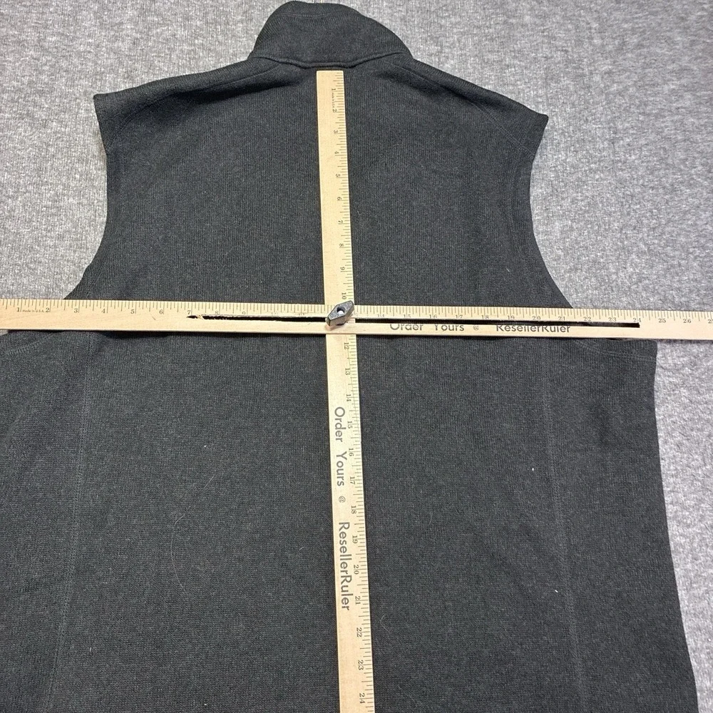 Patagonia‎ Men's Better Sweater Full Zip Fleece Vest Size XXL Black 2XL